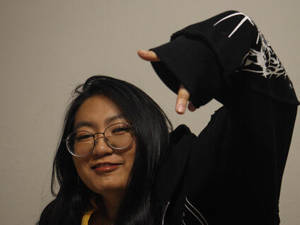 silly photoshoot moment c: