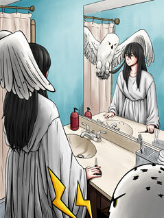 Family, digital illustration, 5400 x 7200 px